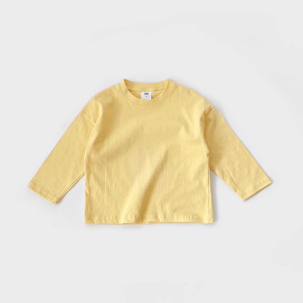 Kids Loose Fit Basic Top (2 - 9y) - 10 Colors kids outfit