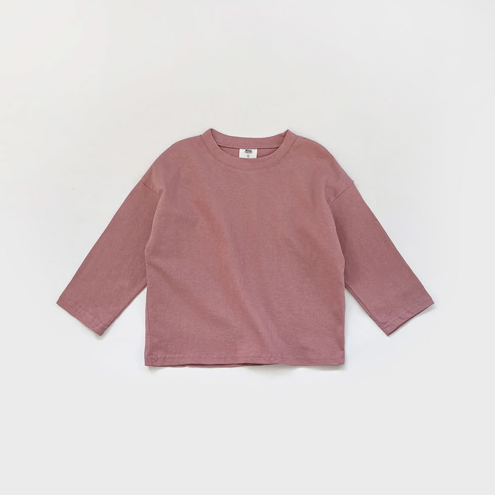 Kids Loose Fit Basic Top (2 - 9y) - 10 Colors kids outfit