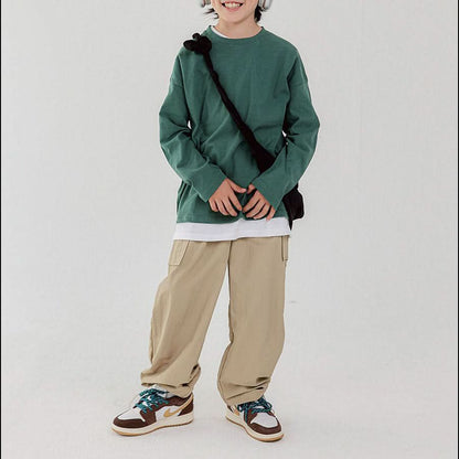 Kids Loose Fit Basic Top (2 - 9y) - 10 Colors kids outfit