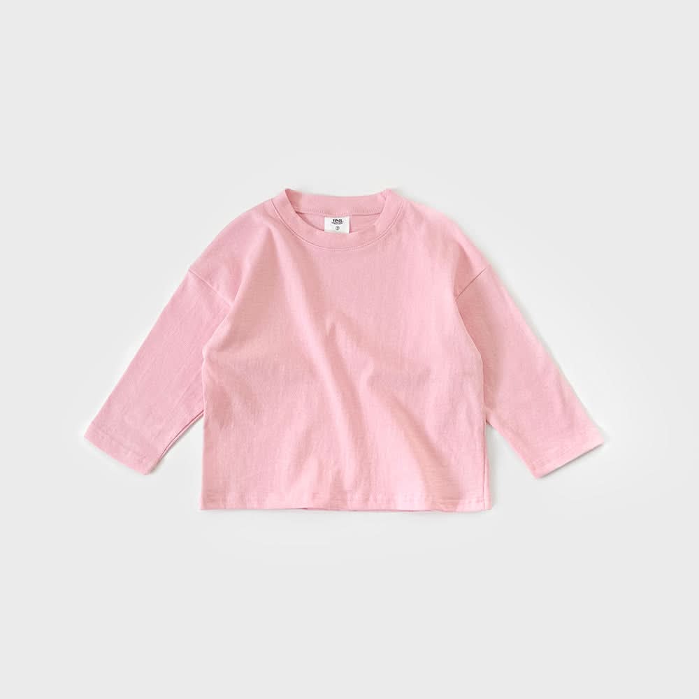 Kids Loose Fit Basic Top (2 - 9y) - 10 Colors kids outfit