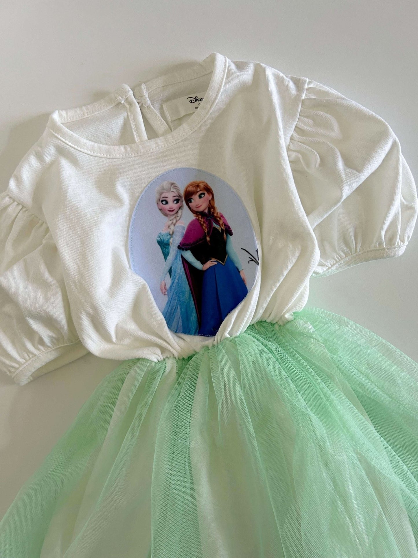 Kids Puff Sleeve Princess Tulle Dress (15m - 7y) - 3 Colors kids outfit