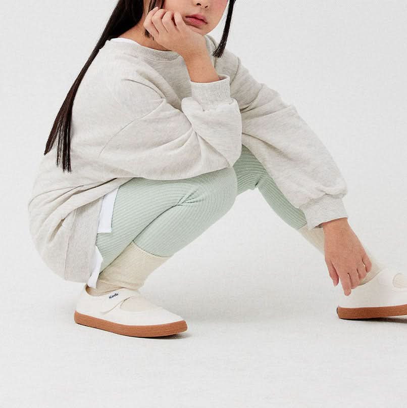 Kids Ribbed Basic Leggings (2 - 9y) - 9 Colors kids outfit