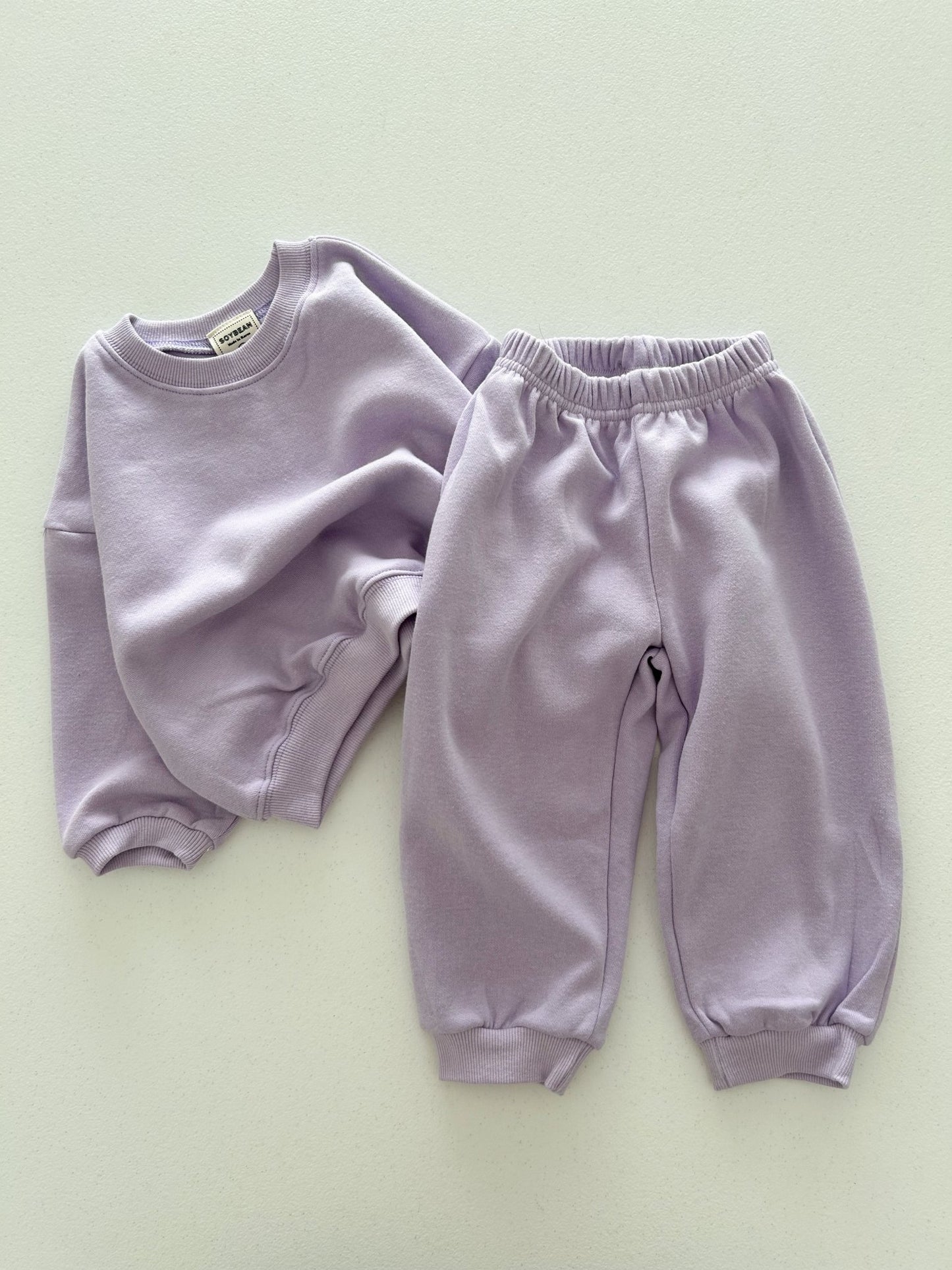 Kids Soy F25 Long Sleeve Sweatshirt and Jogger Pants Set (1 - 9y) - 11 Colors kids outfit