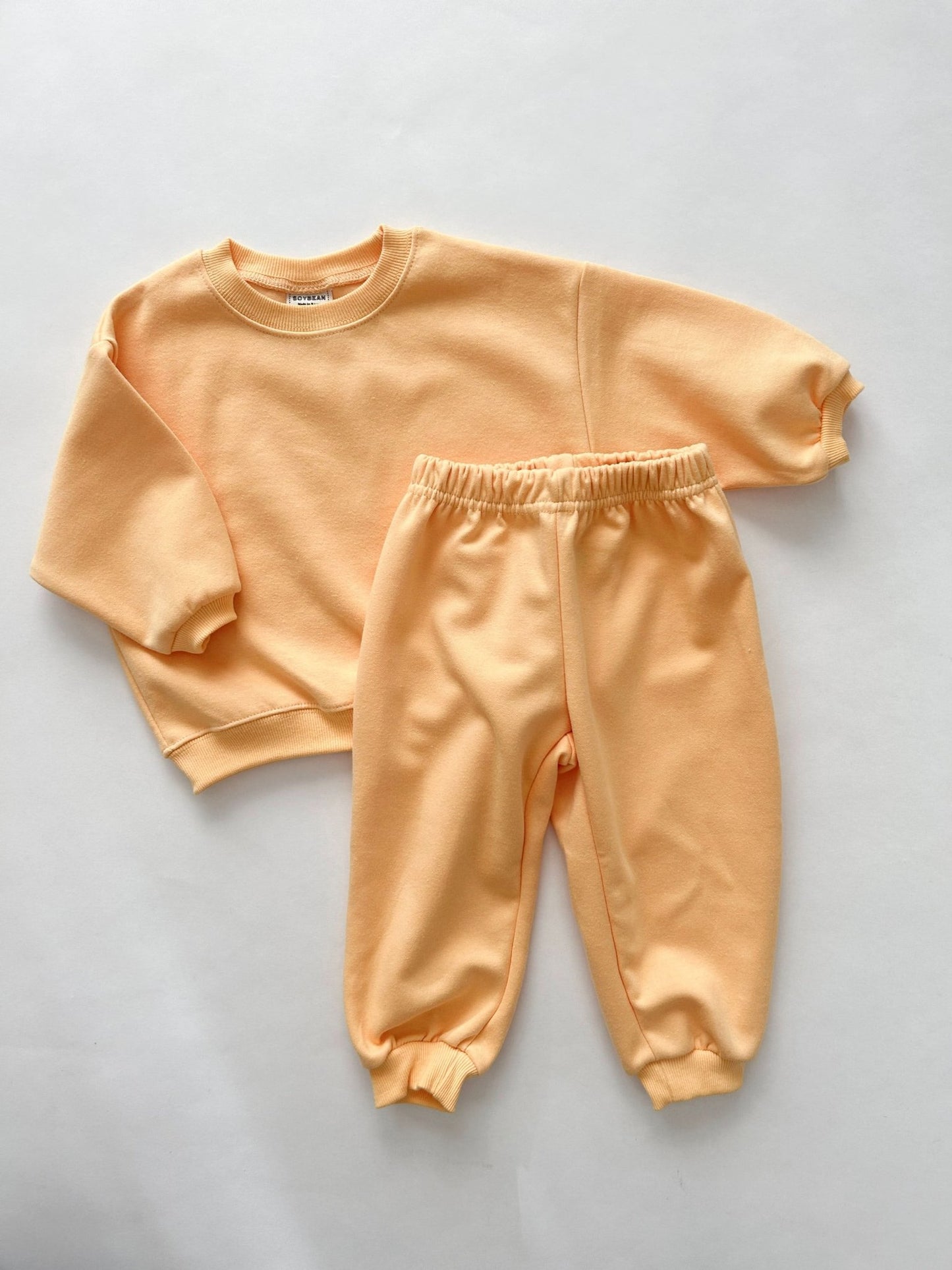 Kids Soy S25 Sweatshirt and Jogger Pants Set (1 - 9y) - 7 Pop Colors kids outfit