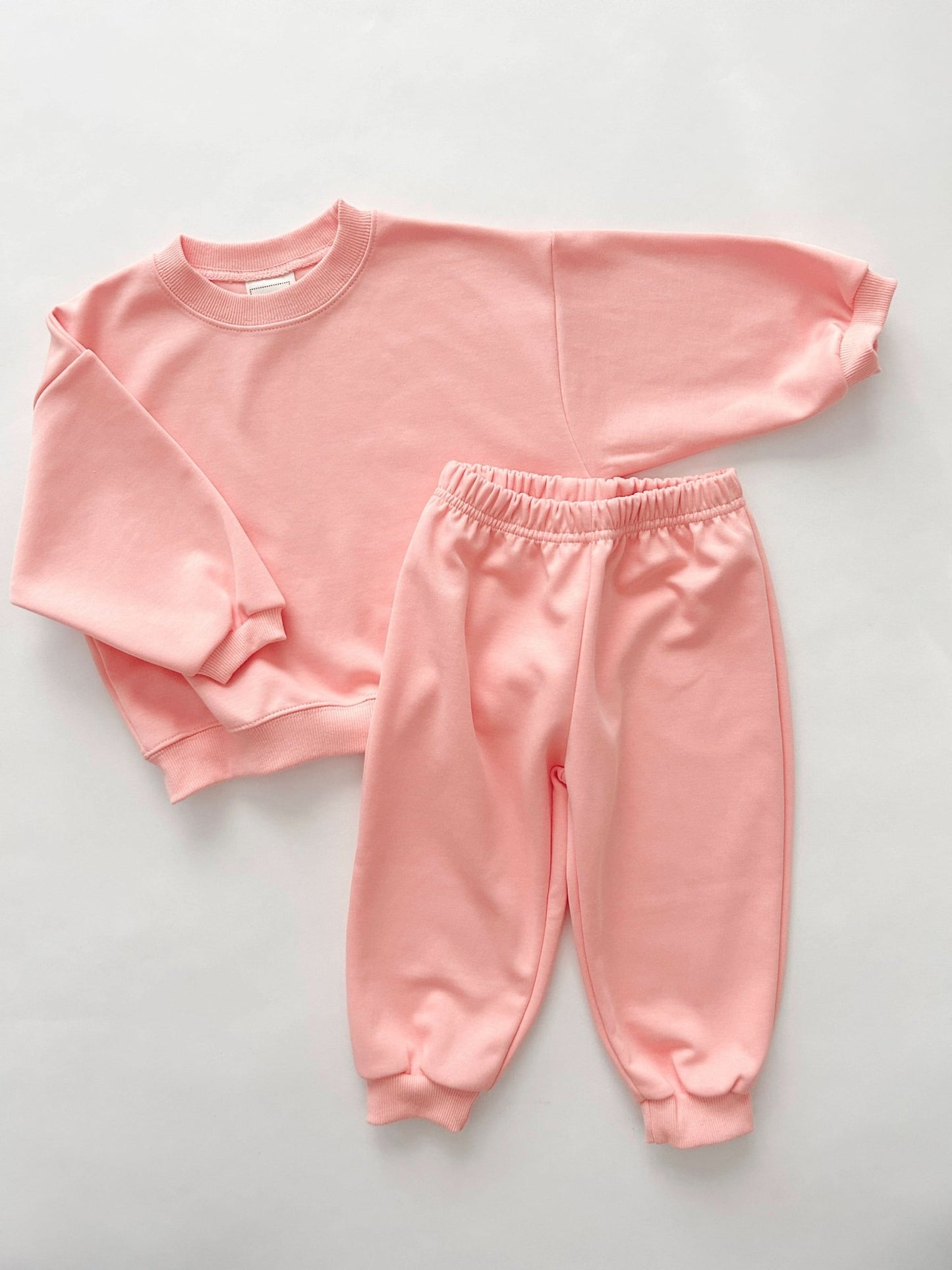 Kids Soy S25 Sweatshirt and Jogger Pants Set (1 - 9y) - 7 Pop Colors kids outfit