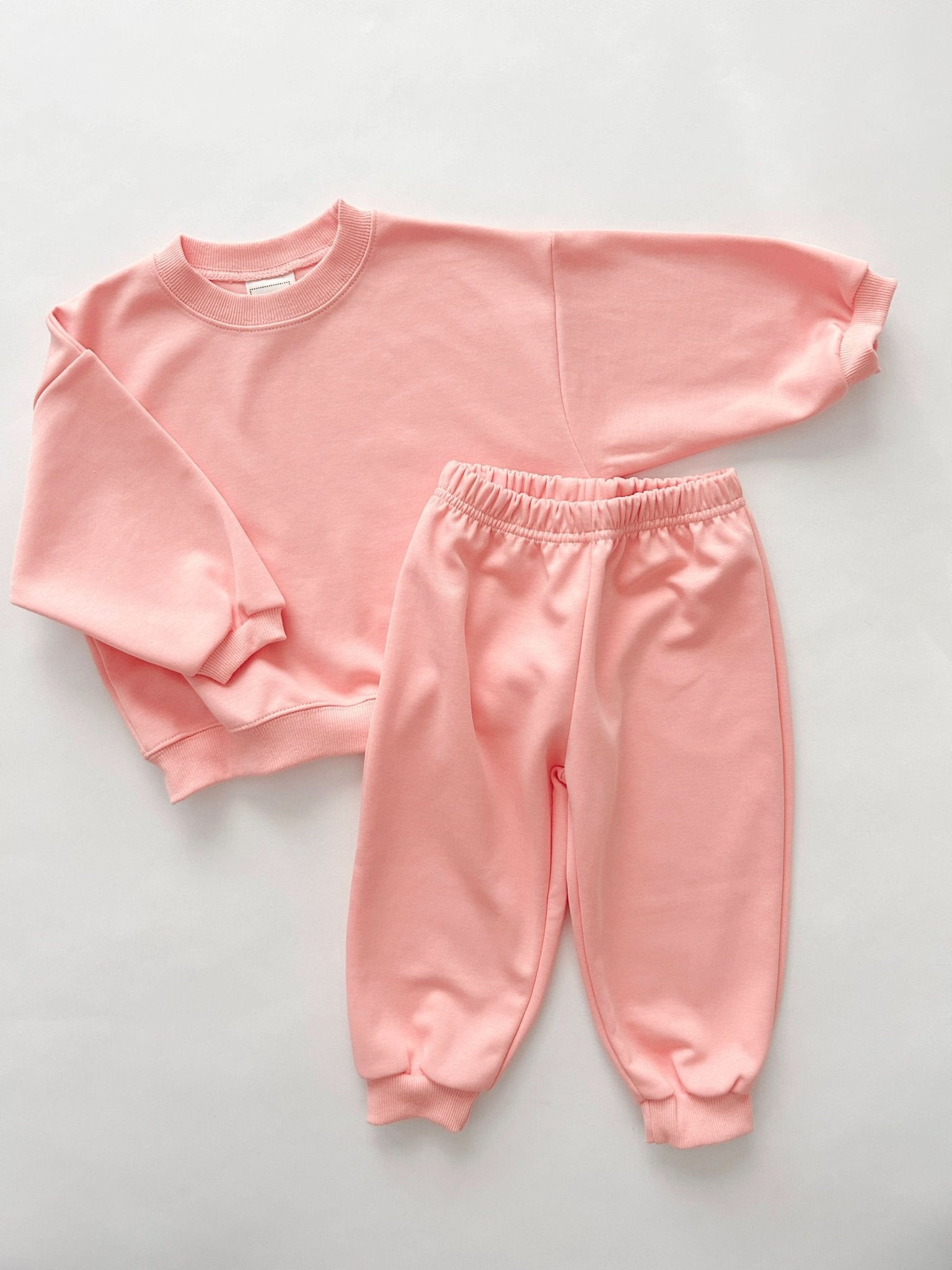 Kids Soy S25 Sweatshirt and Jogger Pants Set (1 - 9y) - 7 Pop Colors kids outfit