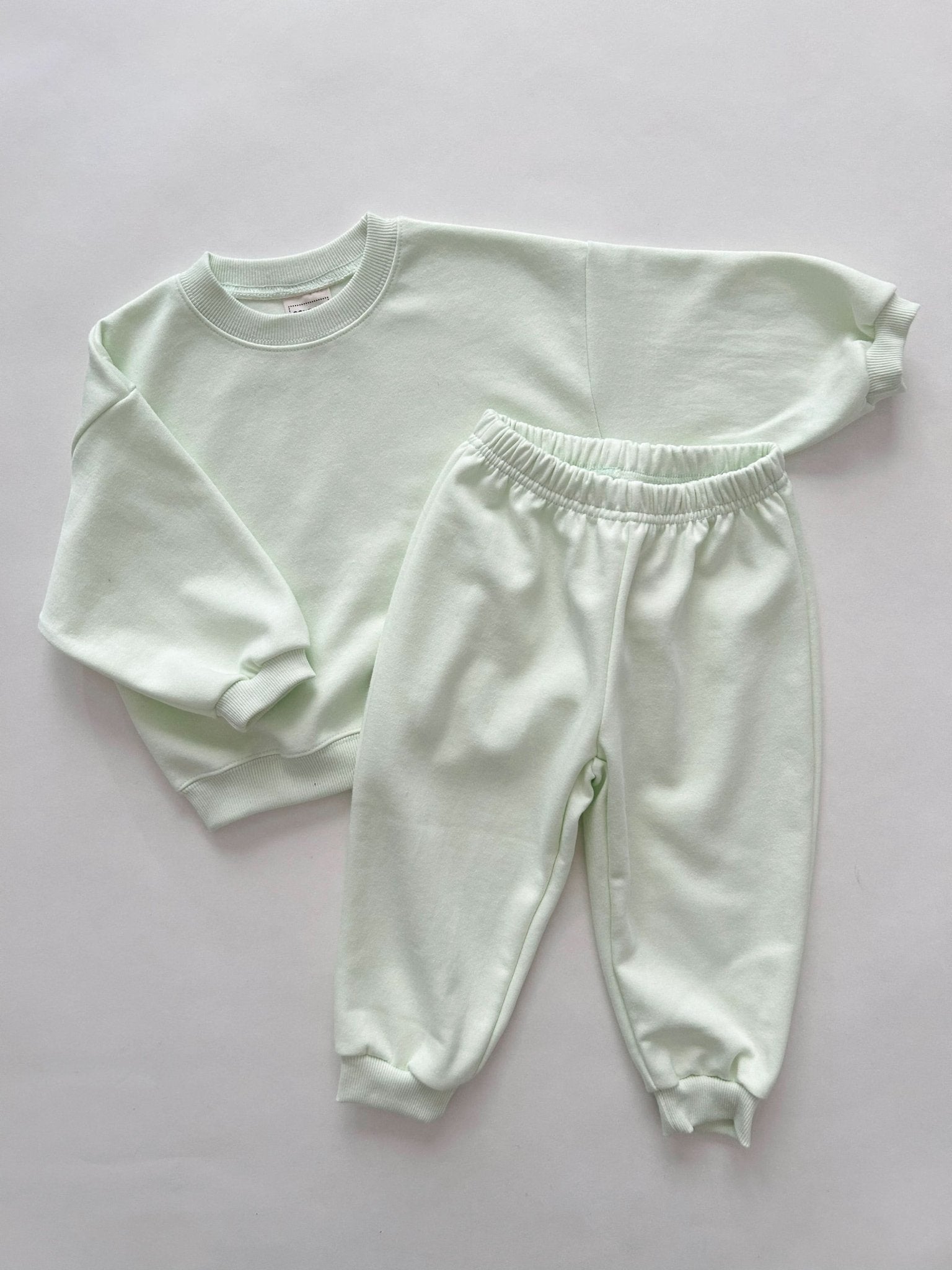 Kids Soy S25 Sweatshirt and Jogger Pants Set (1 - 9y) - 7 Pop Colors kids outfit