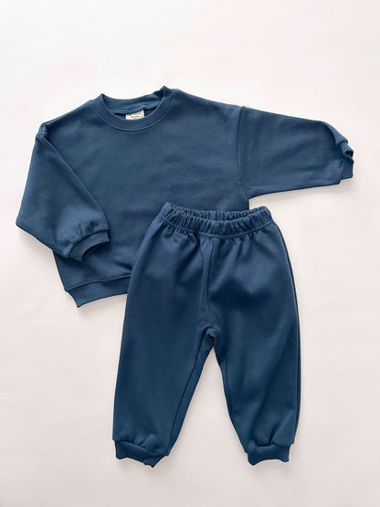 Kids Soy S25 Sweatshirt and Jogger Pants Set (1 - 9y) - 7 Pop Colors kids outfit
