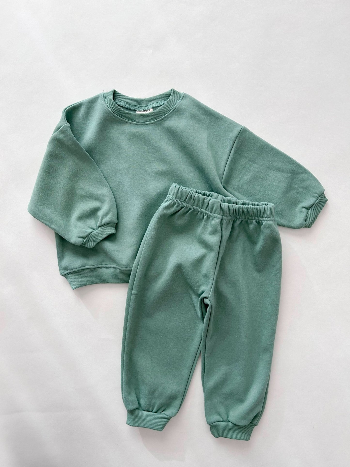 Kids Soy S25 Sweatshirt and Jogger Pants Set (1 - 9y) - Beige, Cream kids outfit