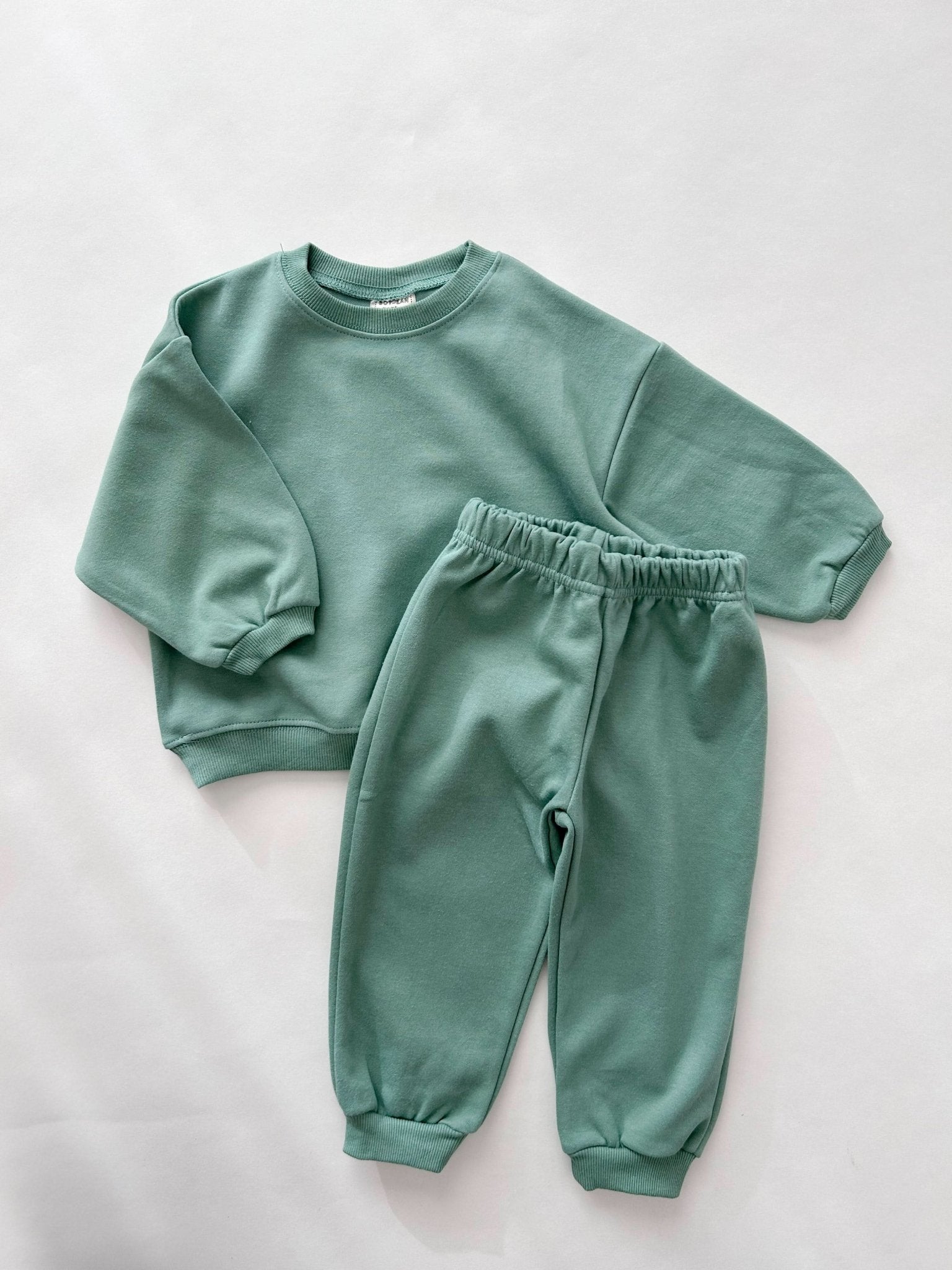 Kids Soy S25 Sweatshirt and Jogger Pants Set (1 - 9y) - Beige, Cream kids outfit