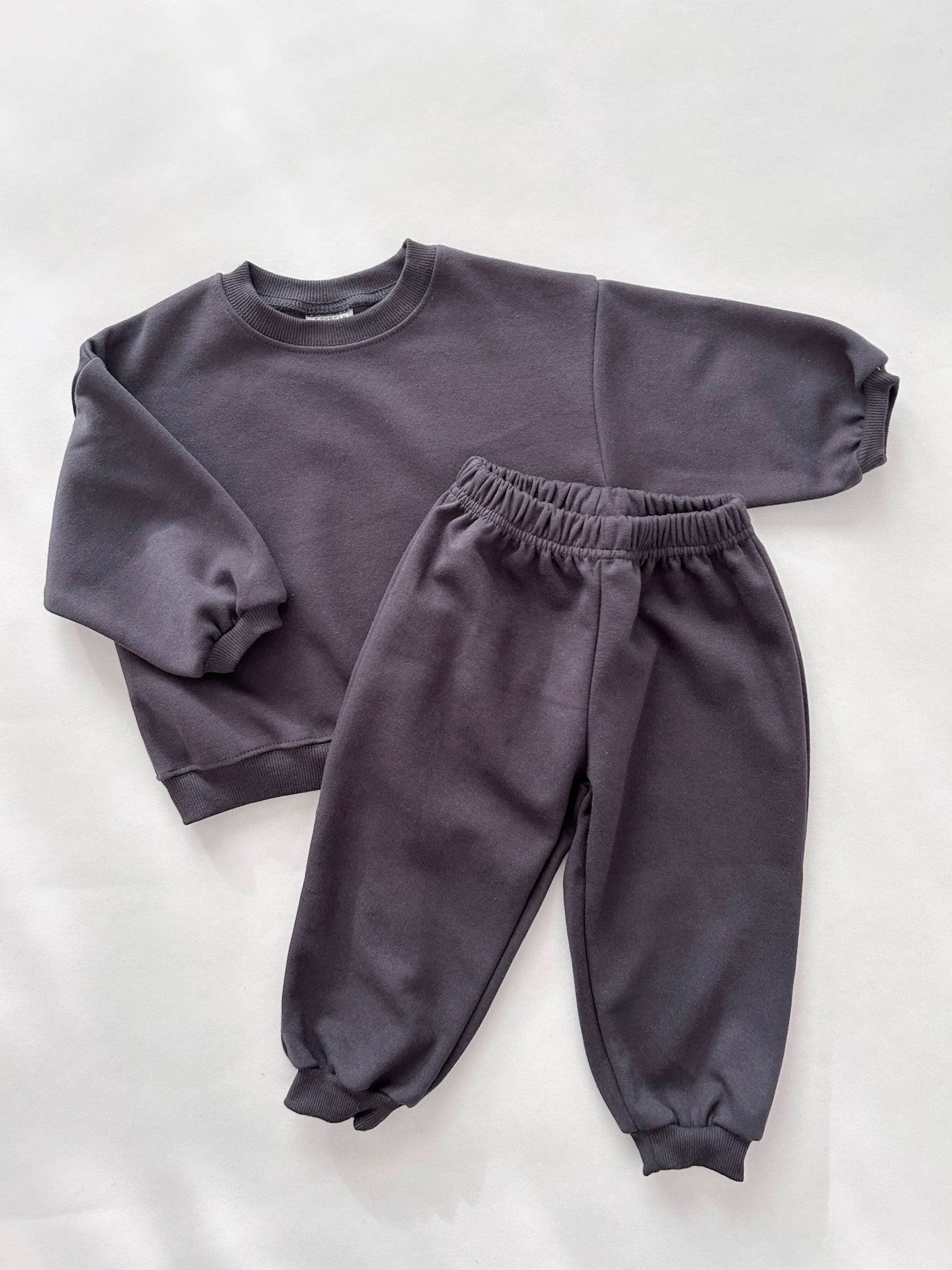 Kids Soy S25 Sweatshirt and Jogger Pants Set (1 - 9y) - Beige, Cream kids outfit