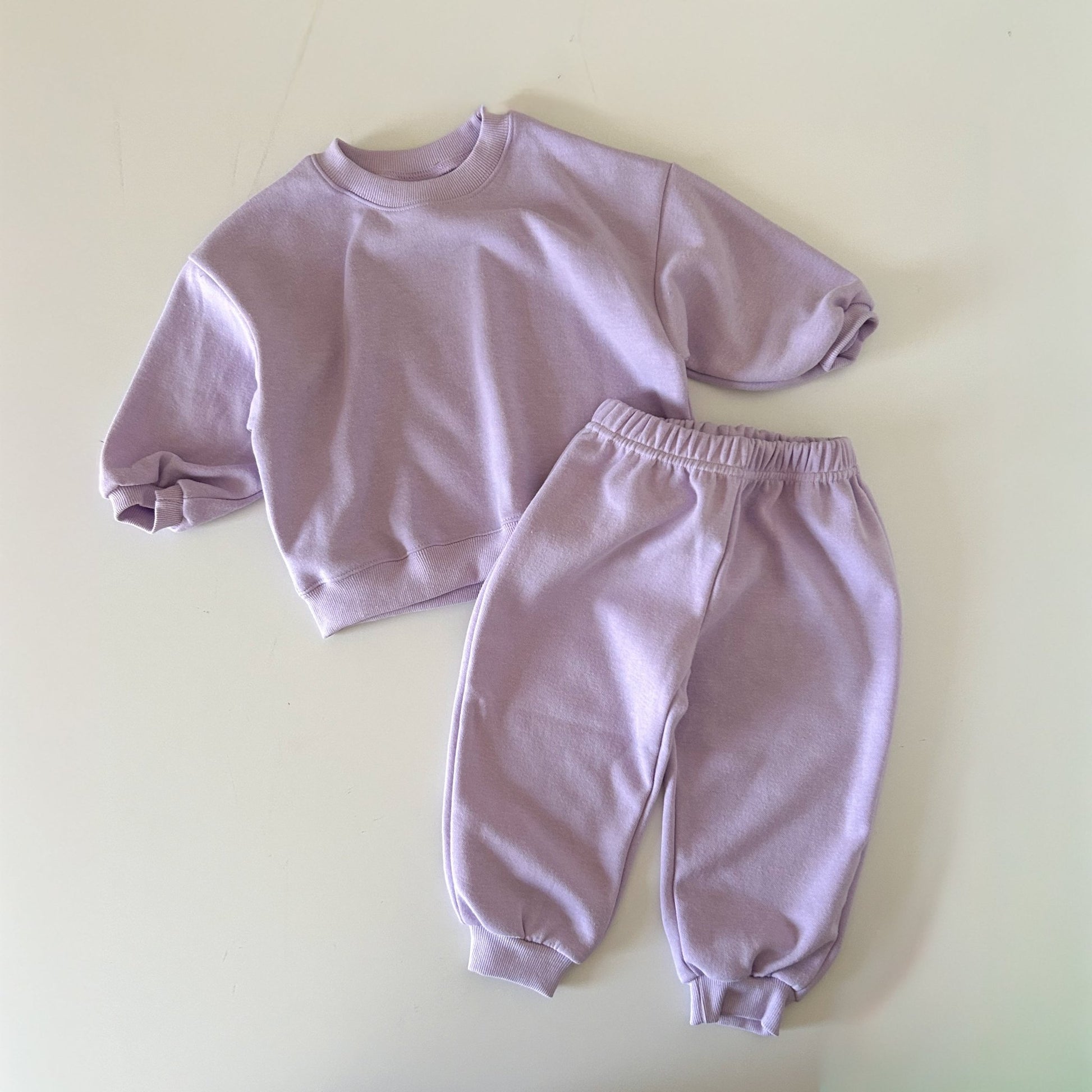 Kids Soy SP26 Long Sleeve Sweatshirt and Jogger Pants Set (1 - 7y) - 7 Colors - AT NOON STORE