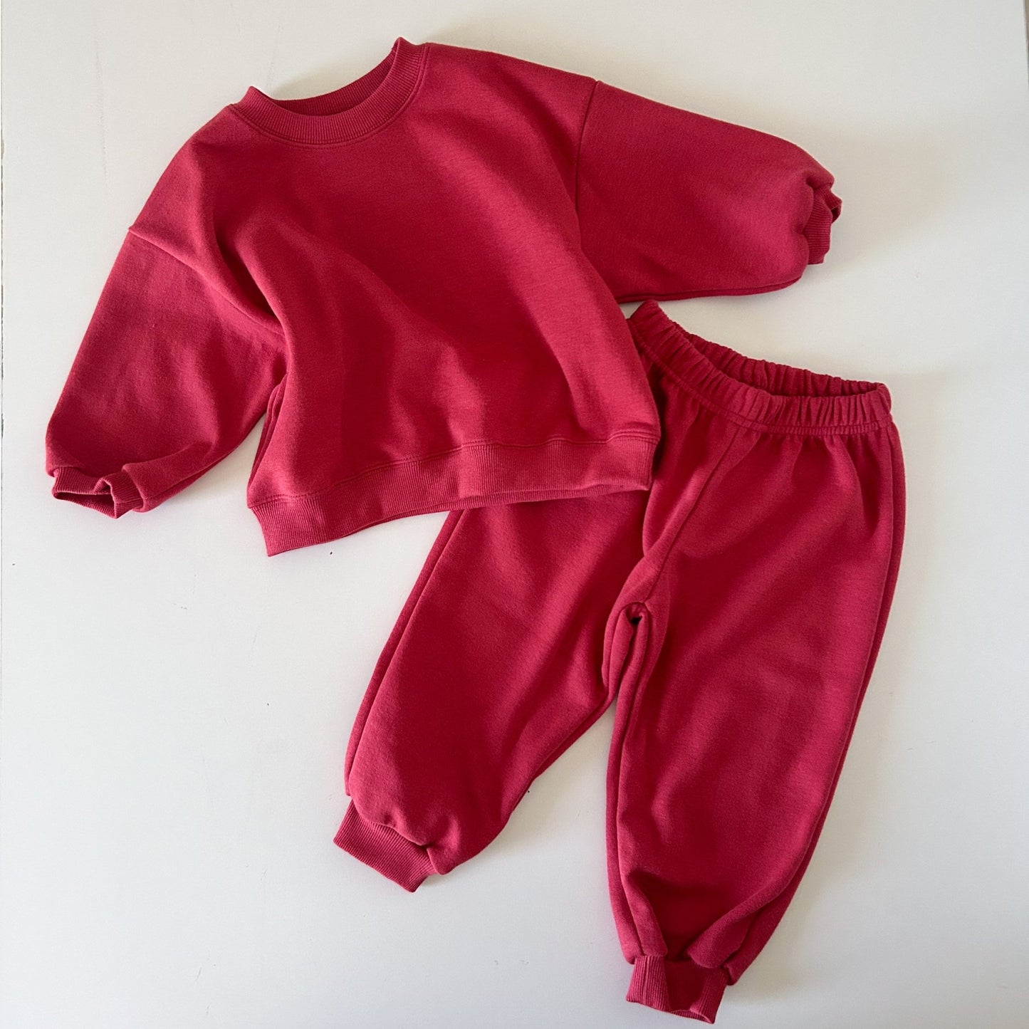 Kids Soy SP26 Long Sleeve Sweatshirt and Jogger Pants Set (1 - 7y) - 7 Colors - AT NOON STORE