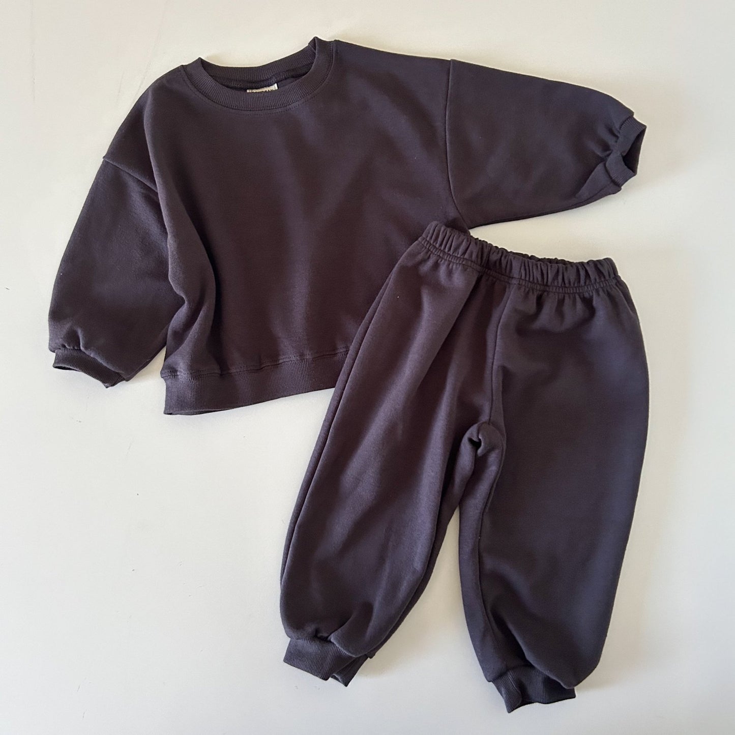 Kids Soy SP26 Long Sleeve Sweatshirt and Jogger Pants Set (1 - 7y) - 7 Colors - AT NOON STORE