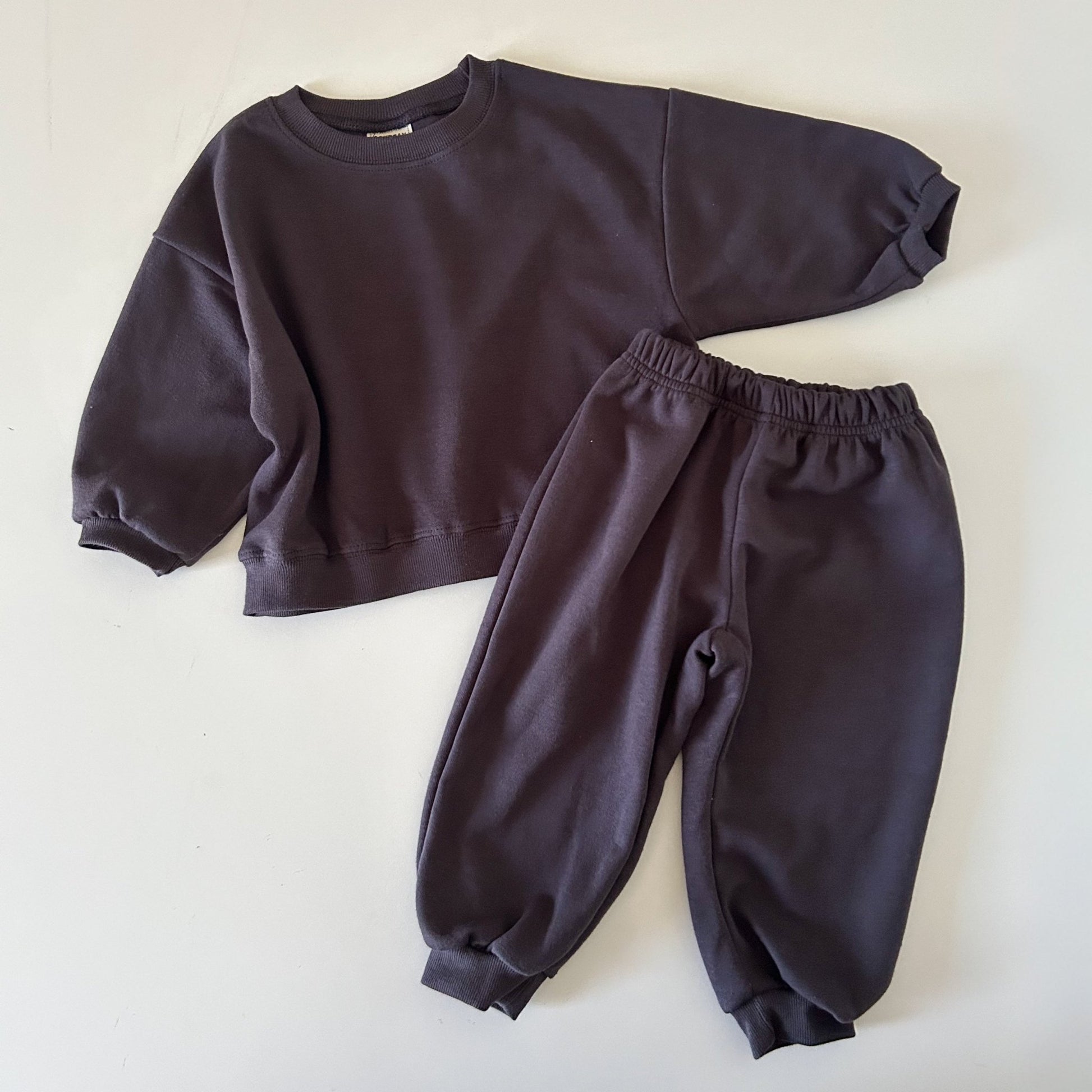 Kids Soy SP26 Long Sleeve Sweatshirt and Jogger Pants Set (1 - 7y) - 7 Colors - AT NOON STORE