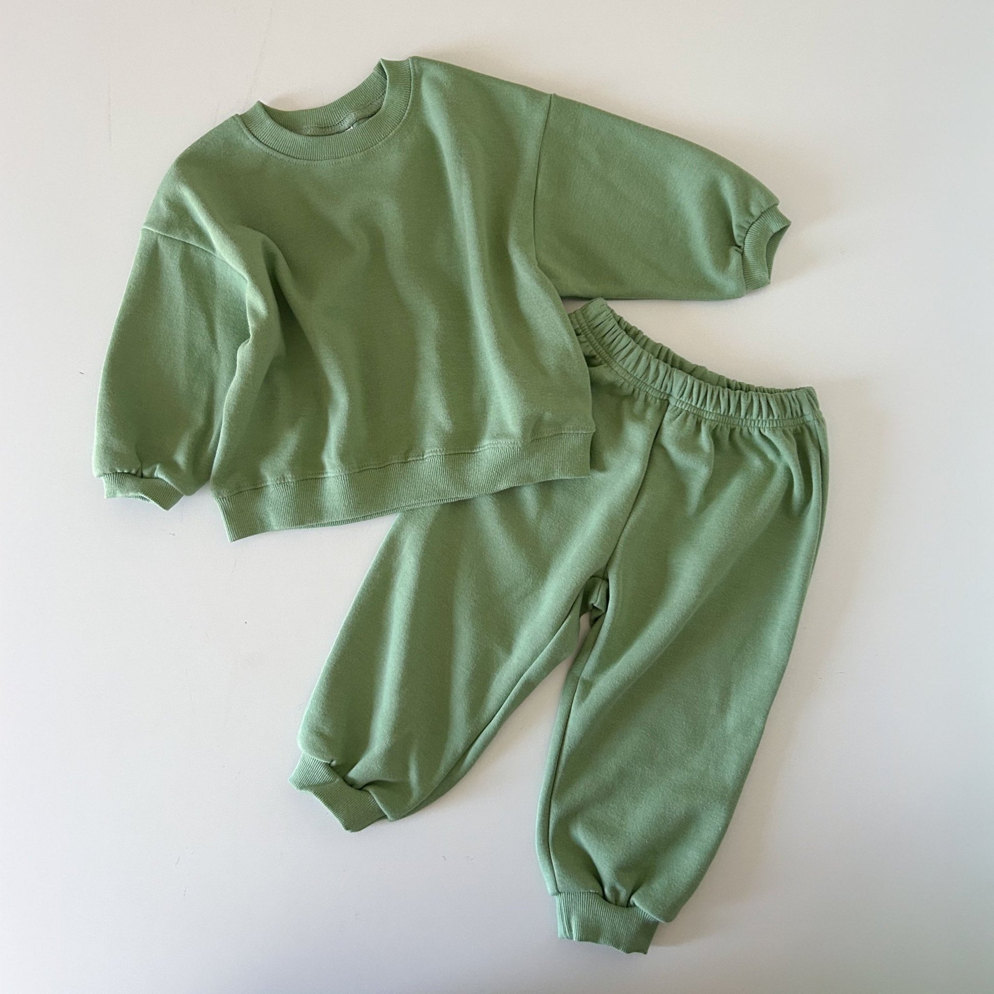 Kids Soy SP26 Long Sleeve Sweatshirt and Jogger Pants Set (1 - 7y) - 7 Colors - AT NOON STORE