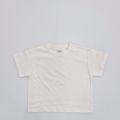Kids Soy SS25 Basic Short Sleeve Top (1 - 9y) - 6 Colors kids outfit