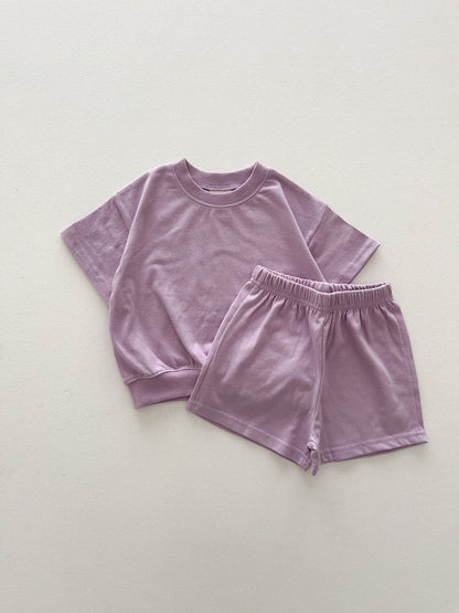 Kids Soy SS26 Short Sleeve Top and Shorts Set (1 - 7y) - 6 Colors - AT NOON STORE
