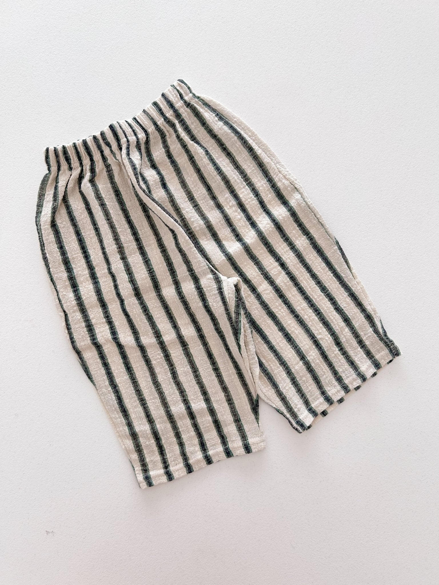Kids Soy SS26 Stripe Cotton Summer Pants (1 - 6y) - 3 Colors - AT NOON STORE