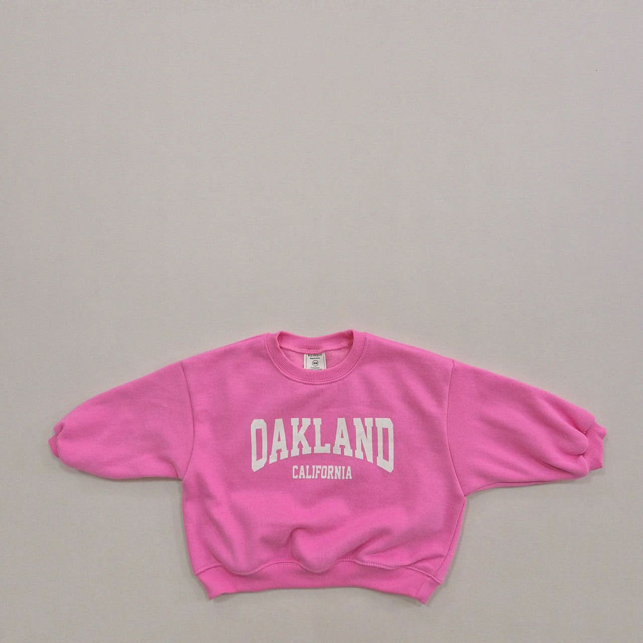 Kids Soy W24 Warm Brushed Fabric 'OAKLAND' Sweatshirt (1 - 6y) - 2 Colors kids outfit