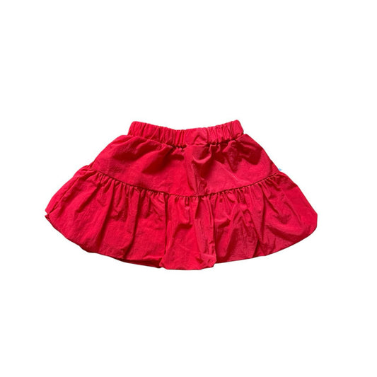 Kids SP26 Balloon Skirt (2 - 7y) - Red kids outfit