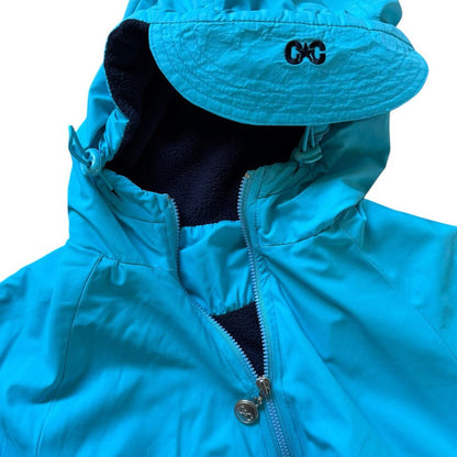 Kids SP26 Brim Zip Up Jacket (3 - 7y) - Blue kids outfit