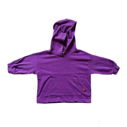 Kids SP26 Kangaroo Pocket Loose Fit Long Sleeve Hoodie (2 - 7y) - 2 Colors kids outfit