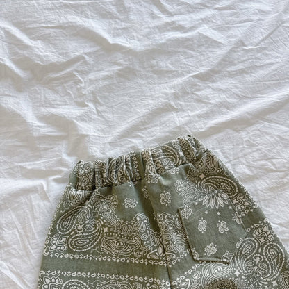 Kids SP26 Paisley Print Pull - on Pants (2 - 7y) - 2 Colors - AT NOON STORE