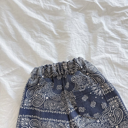 Kids SP26 Paisley Print Pull - on Pants (2 - 7y) - 2 Colors - AT NOON STORE