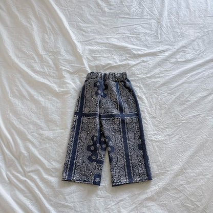 Kids SP26 Paisley Print Pull - on Pants (2 - 7y) - 2 Colors - AT NOON STORE