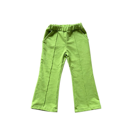 Kids SP26 Pin Tuck Pull - on Pants (2 - 7y) - 2 Colors kids outfit
