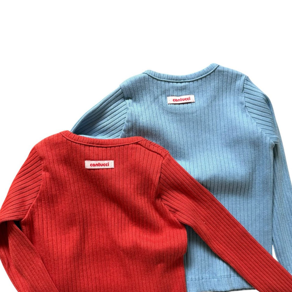 Kids SP26 Ribbed Long Sleeve Tee (2 - 7y) - 2 Colors kids outfit