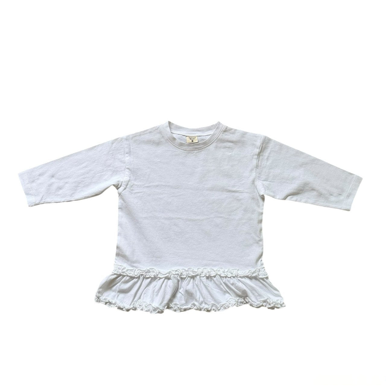 Kids SP26 Ruffle Hem T-shirt Dress (2 - 7y) - 2 Colors kids outfit