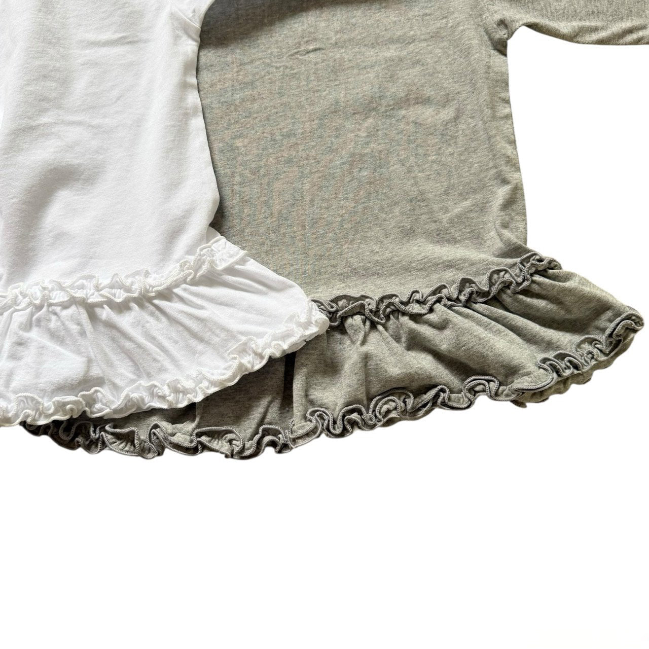Kids SP26 Ruffle Hem T-shirt Dress (2 - 7y) - 2 Colors kids outfit
