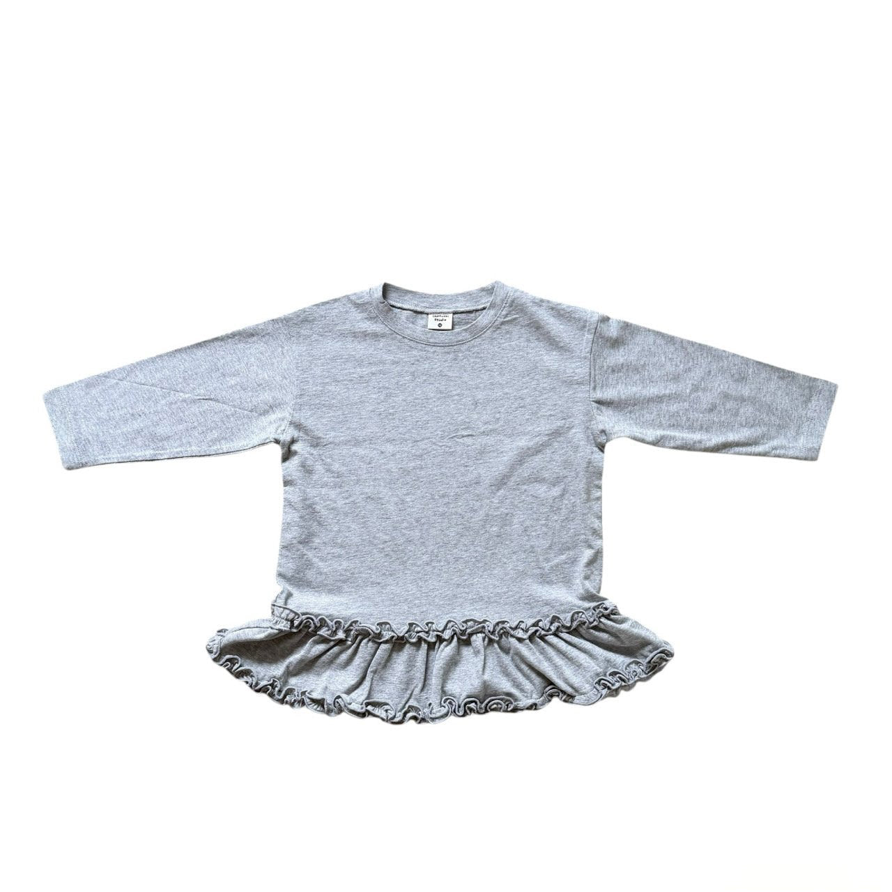 Kids SP26 Ruffle Hem T-shirt Dress (2 - 7y) - 2 Colors kids outfit