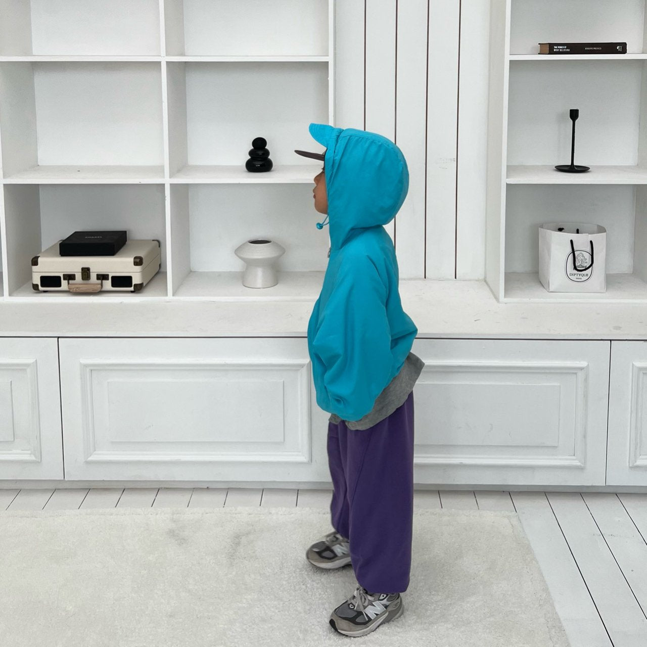 Kids SP26 Stitch Detail Jogger Pants (2 - 7y) - 2 Colors kids outfit