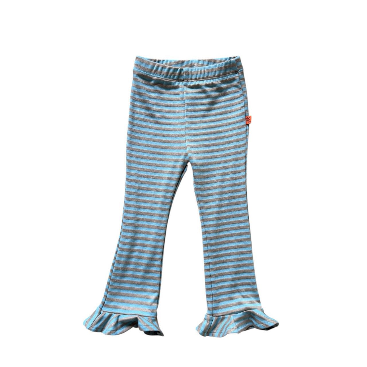 Kids SP26 Stripe Ruffle Hem Leggings (2 - 7y) - 2 Colors kids outfit
