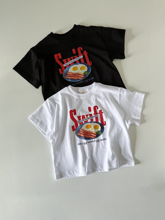 Kids SS25 Brunch Short Sleeve T-Shirt (3 - 12y) - 2 Colors kids outfit
