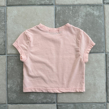 Kids SS25 Shell Print Short Sleeve Cropped Top (2 - 9y) - 2 Colors kids outfit