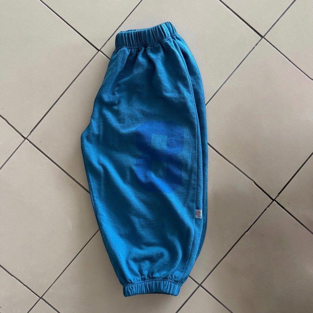 Kids SS26 Eight Jogger Pants (2 - 7y) - Blue - AT NOON STORE