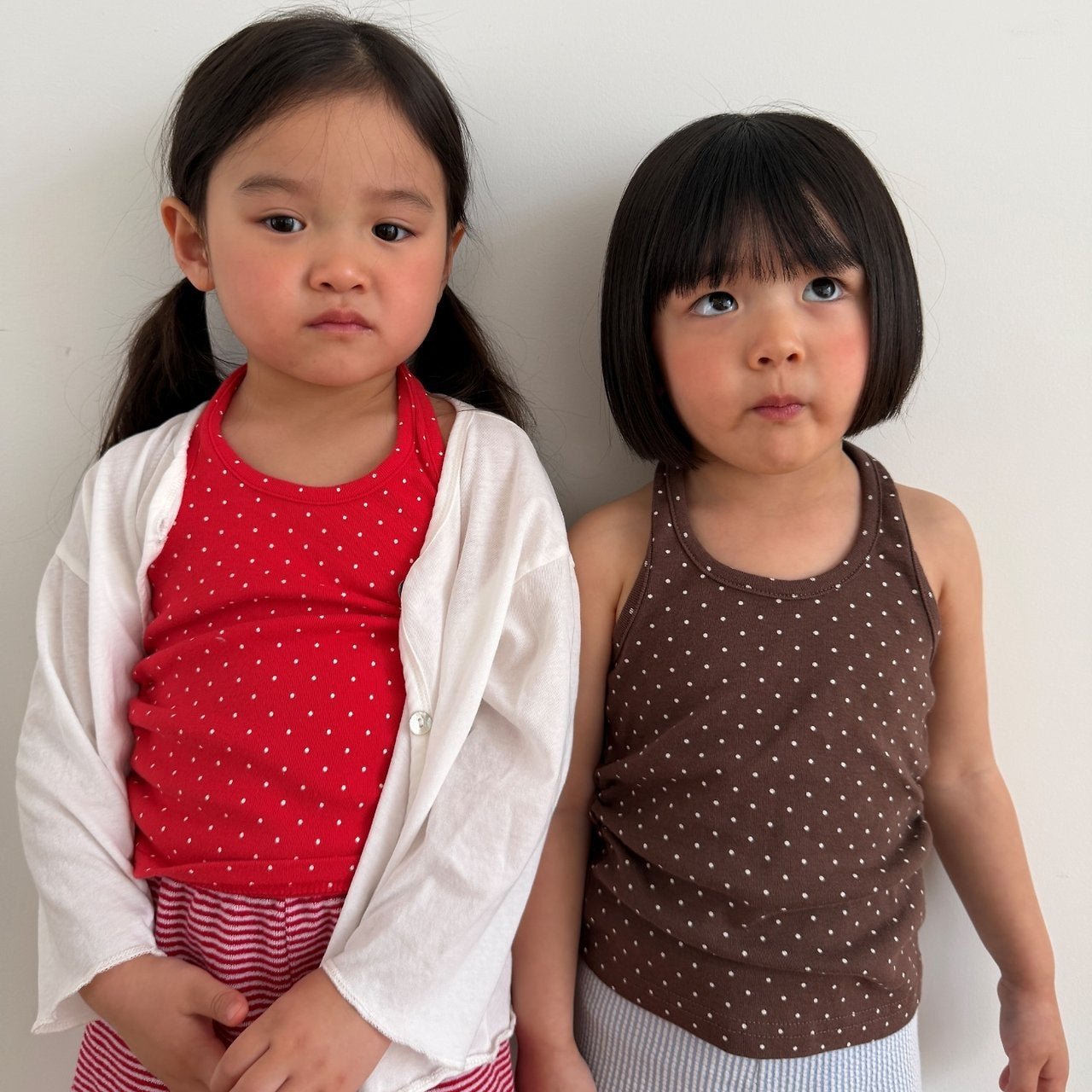 Kids SS26 Polka Dot Halter Top (2 - 10y) - 3 Colors - AT NOON STORE