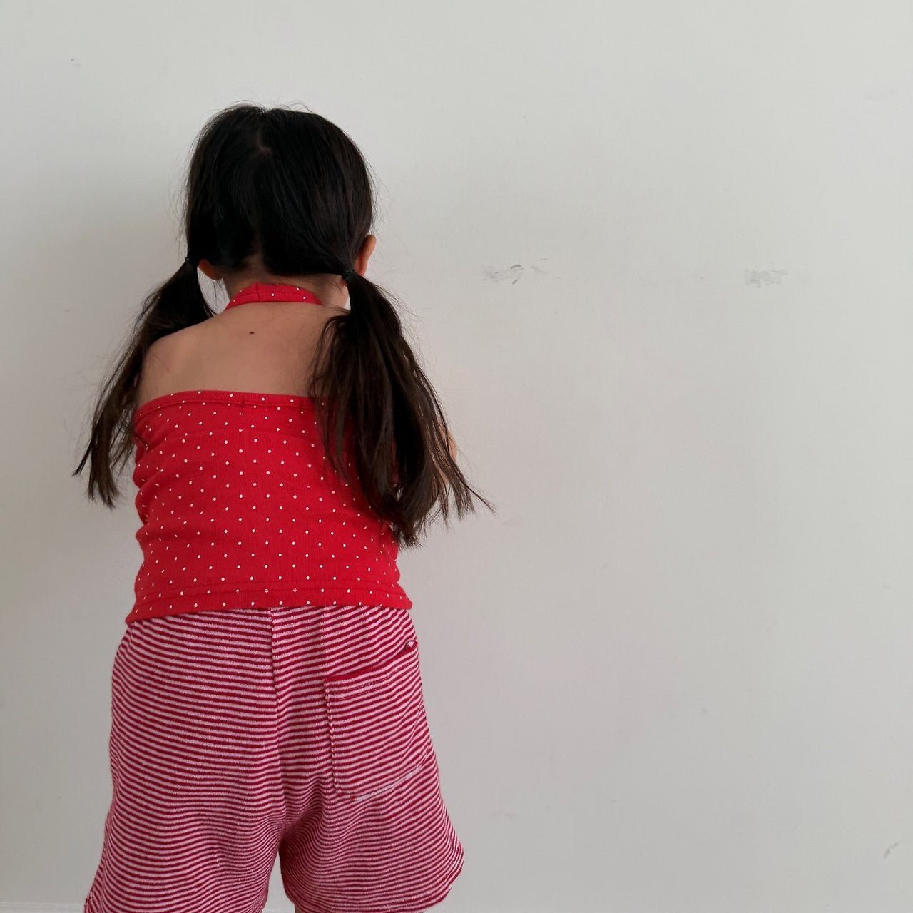 Kids SS26 Polka Dot Halter Top (2 - 10y) - 3 Colors - AT NOON STORE