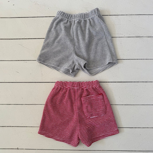 Kids SS26 Stripe Terry Cloth Shorts (2 - 10y) - 2 Colors - AT NOON STORE