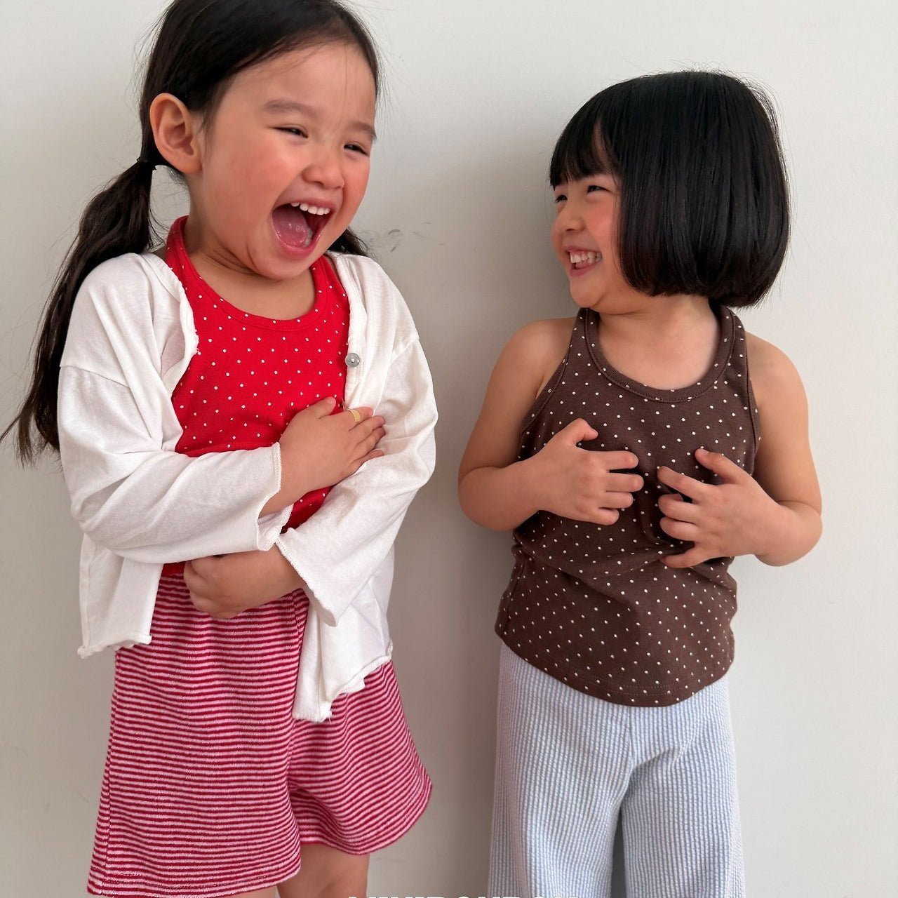 Kids SS26 Stripe Terry Cloth Shorts (2 - 10y) - 2 Colors - AT NOON STORE