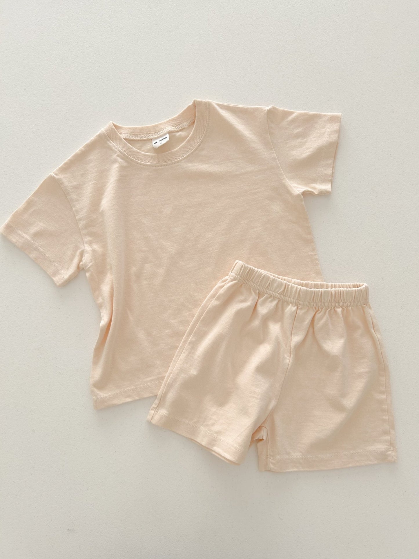 Kids T-Shirt and Shorts Set (6m - 8y) - 3 Colors - AT NOON STORE