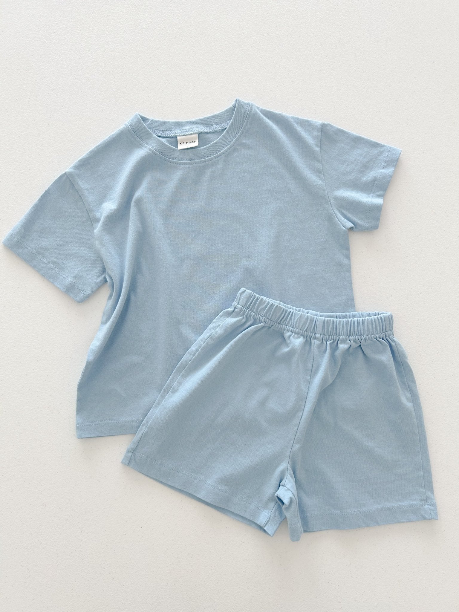Kids T-Shirt and Shorts Set (6m - 8y) - 3 Colors - AT NOON STORE