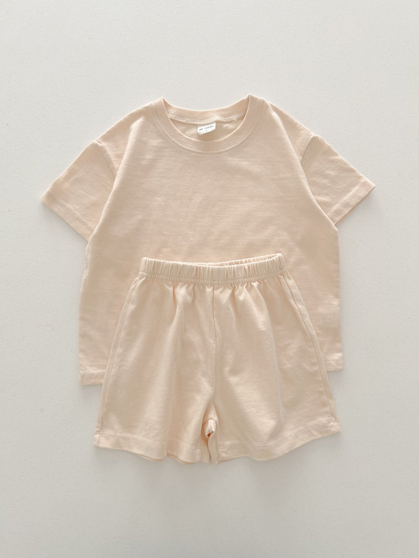 Kids T-Shirt and Shorts Set (6m - 8y) - 3 Colors - AT NOON STORE