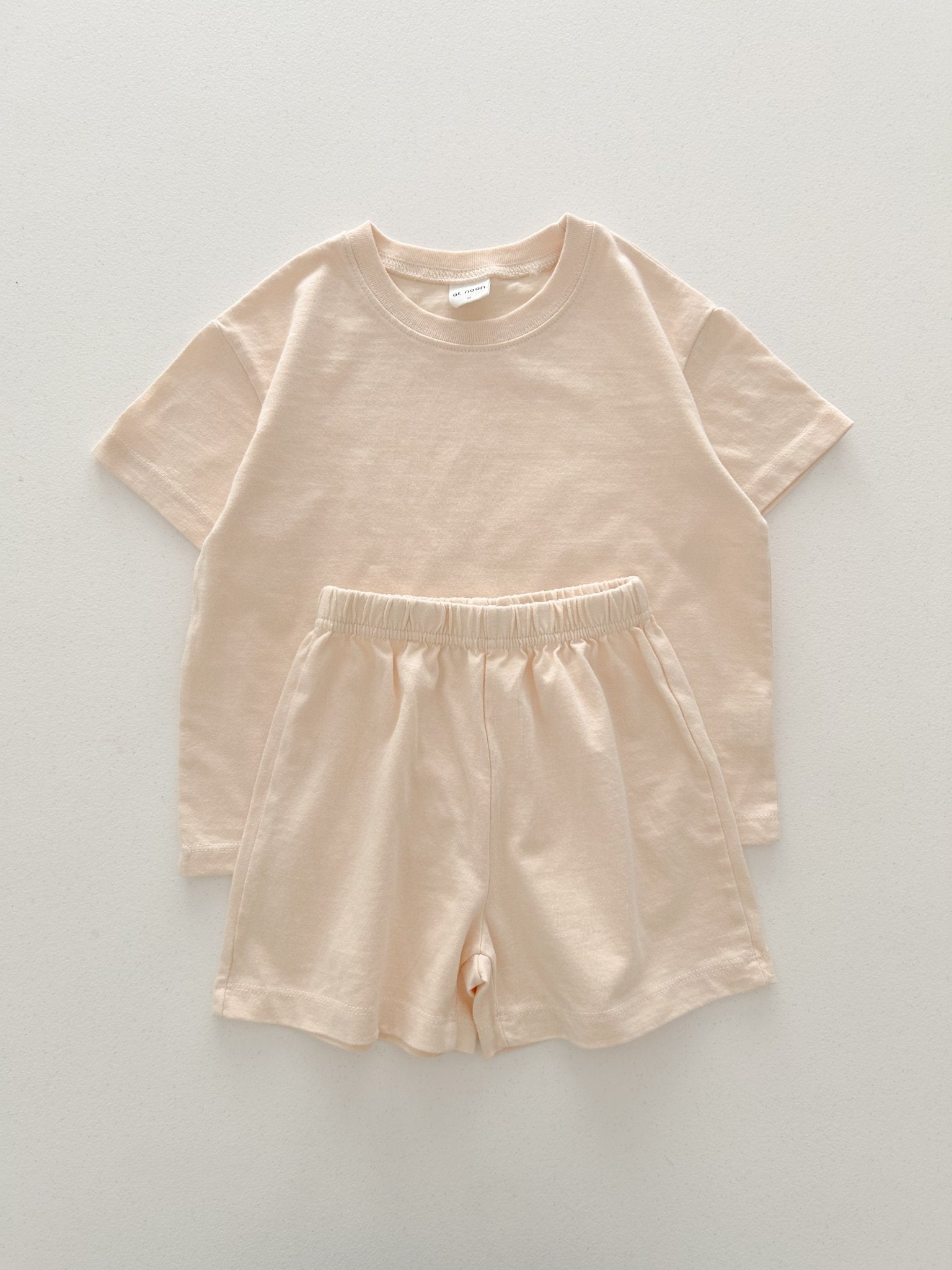 Kids T-Shirt and Shorts Set (6m - 8y) - 3 Colors - AT NOON STORE