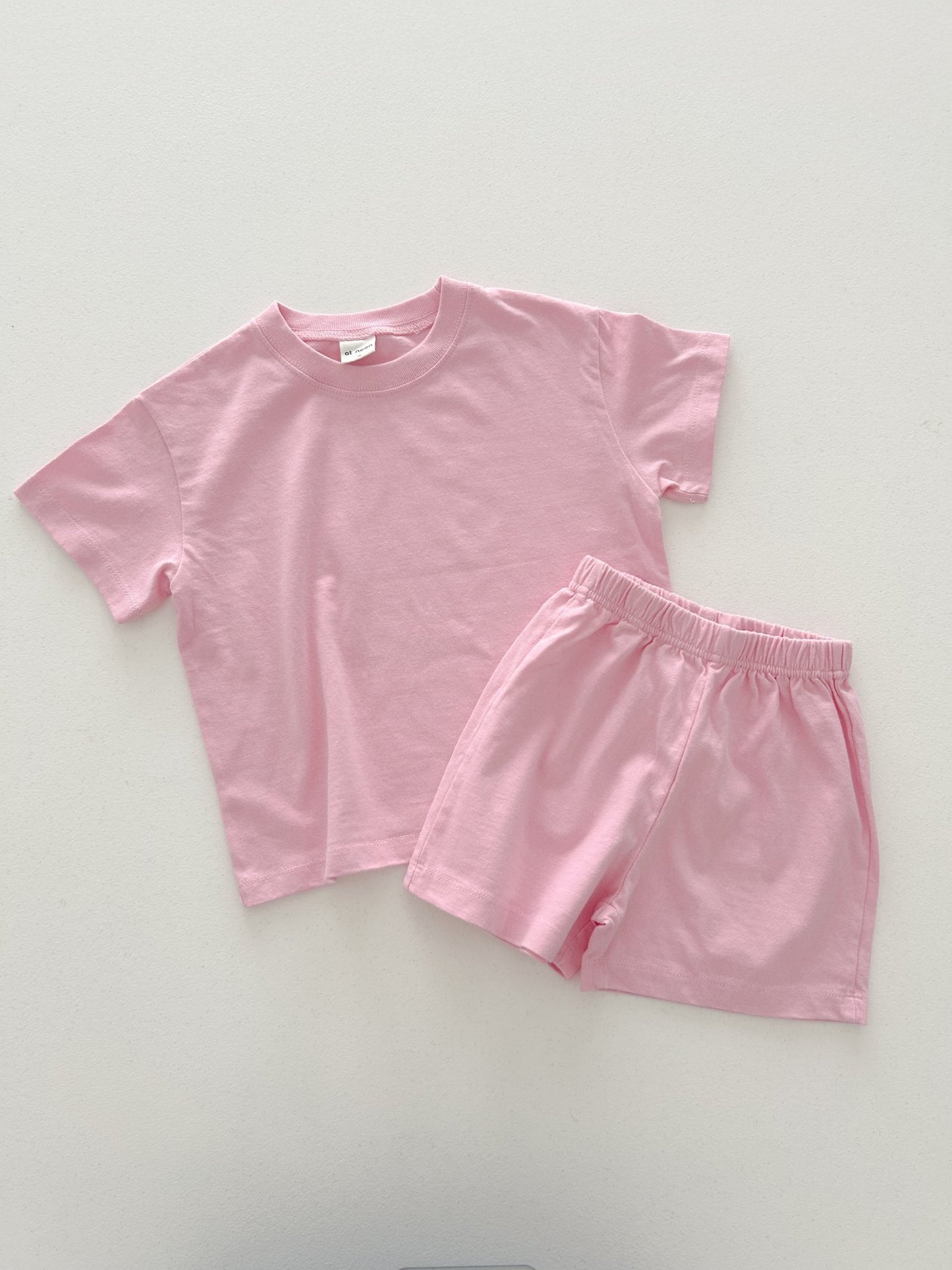 Kids T-Shirt and Shorts Set (6m - 8y) - 3 Colors - AT NOON STORE