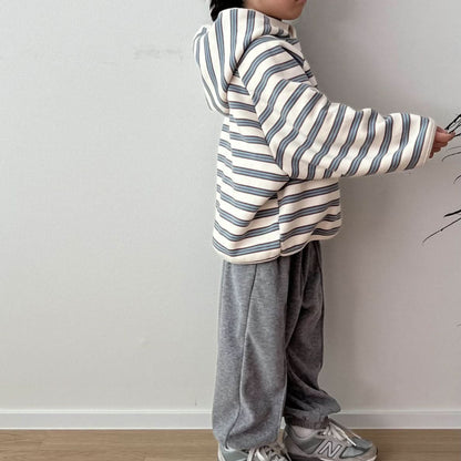 Kids W24 Comfy Soft Pin Tuck Jogger Pants (1 - 7y) - Gray kids outfit